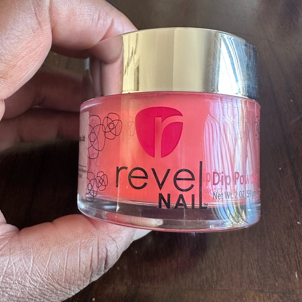 Revel Nail Dip Powder Retired Shade Sharp Size 2oz.